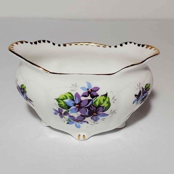 Royal Stafford Sugar Bowl and Creamer Sweet Violets - Picture 5 of 8
